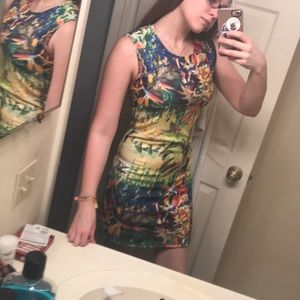 Bodycon Print Dress